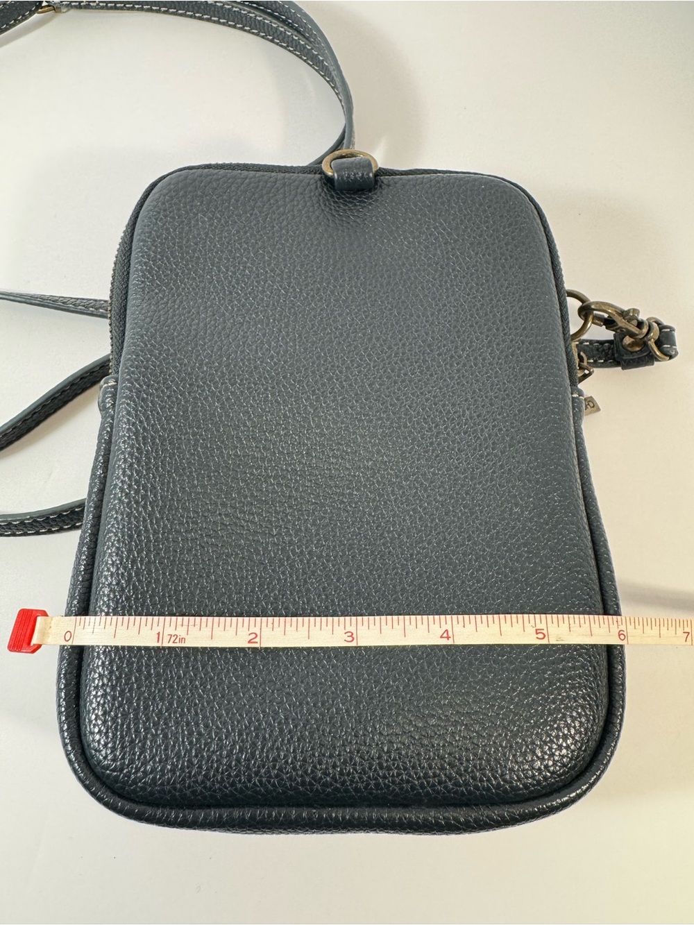 Chala Teal Turtle Crossbody Purse - Picture 4 of 14